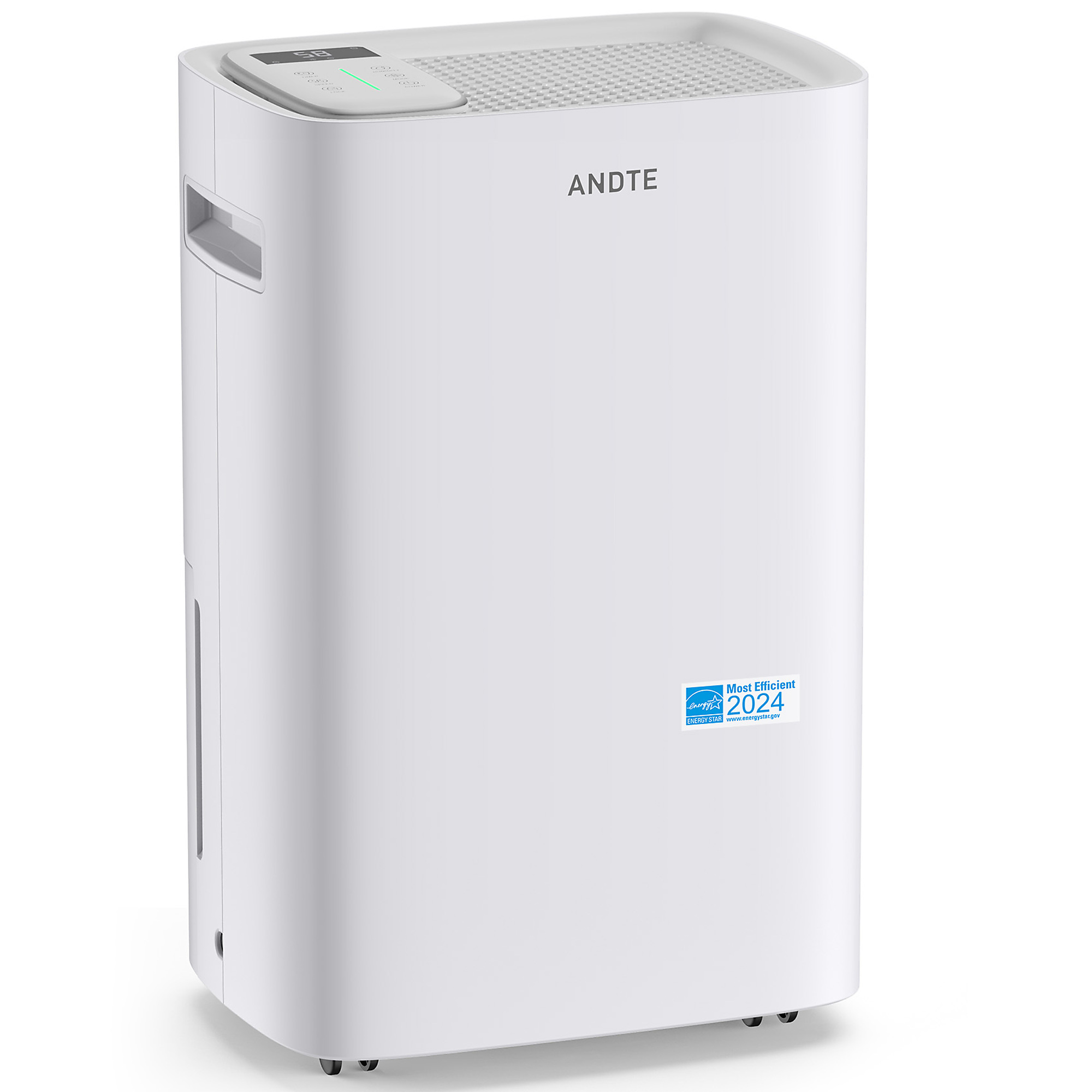 EdenDirect Home Dehumidifier — 50-Pint, 4500 Sq. Ft., Built-In Pump, Drain Hose, 24-Hour Timer, Energy Star Certified, Model# NTE-PD50K